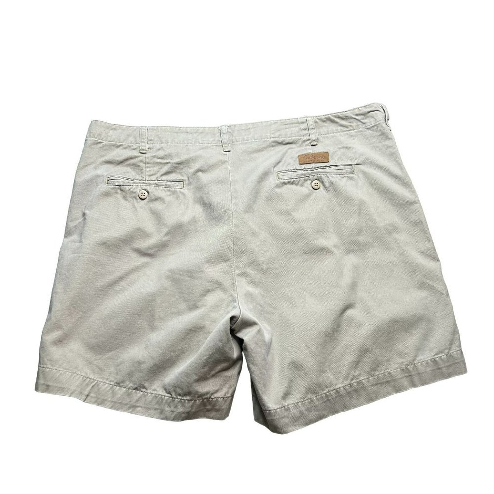 Cabelas Outdoor Shorts Mens 42 Flat Front Canvas Cotton 7 Inch